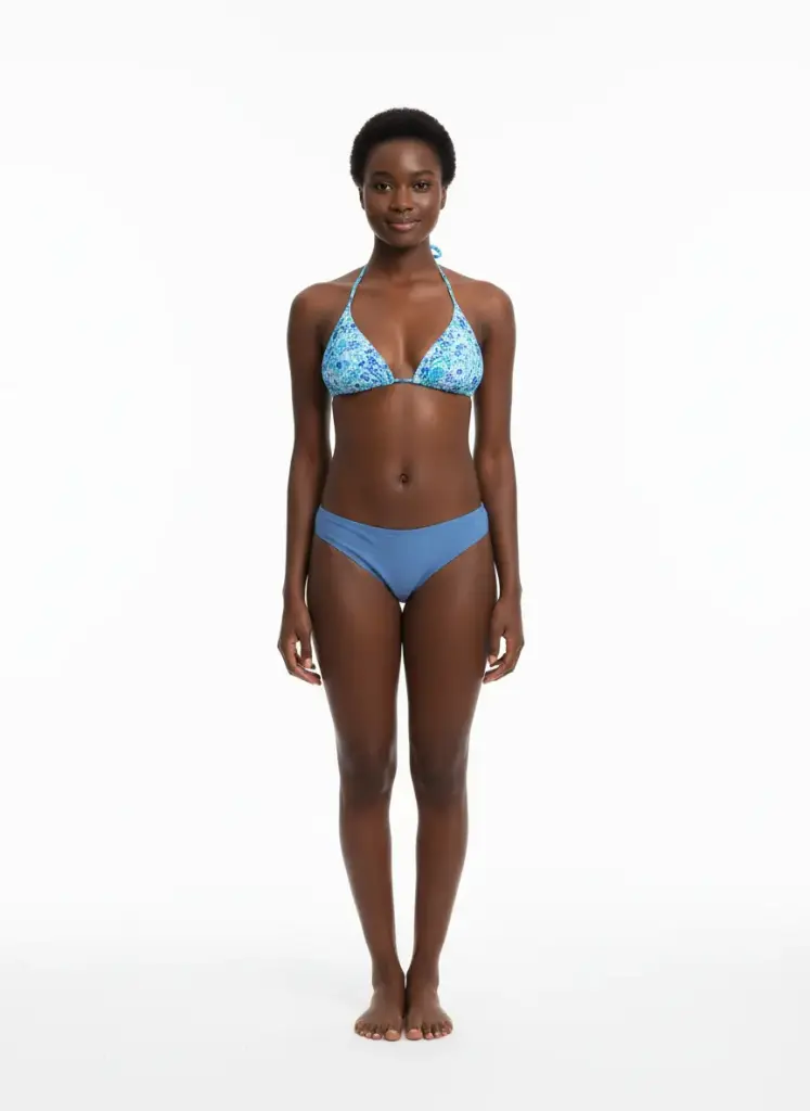 BAS DE BIKINI BLEU. (ÉTAT : NEUF)