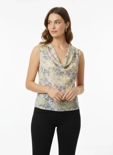 CHANDAIL SANS MANCHES PASTEL